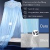 YEERSWAG Versatile Bed Canopy Bed Curtain Net For Single to King Size Best Gift For Girls - 3 of 4