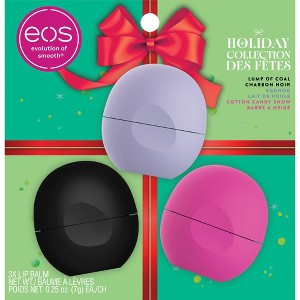 eos Holiday Lip Balm Variety Pack - Naughty or Nice - 0.75oz/3pk : Target