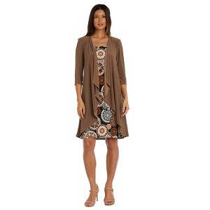 R & M Richards Womens 3 Piece Set Sheath Dress - 1 of 1