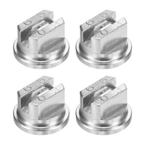 Unique Bargains Stainless Steel Durable Multipurpose Flat Fan Pressure Washer Nozzles 4 Pcs - 1 of 4