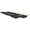 School Smart Wedge Foam Paint Brushes, 2 Inches, Pack of 10 - 2 of 4
