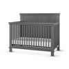 Child Craft Denman 4-in-1 Convertible Crib, Converts to Day Bed, Toddler Bed and Full Size Bed, 3 Mattress Positions, Baby Safe Finish (Midnight Gray) - 4 of 4