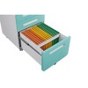 TIRAMISUBEST Home Office Printer Stand with Wheels - Mobile Lateral Filing Cabinet, Locking Wheels, Adjustable Shelf - 2 of 4