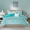 Arielle Metallic Printed Comforter Set : Target