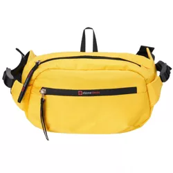 Alpine Swiss Fanny Pack Adjustable Waist Bag Sling Crossbody Chest Pack Bum Bag Yellow