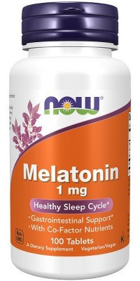 Melatonin 1mg by Now Foods  -  100 Tablet