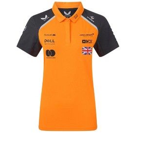 Castore McLaren F1 2025 Women's Lando Norris Team Polo Shirt - 1 of 4
