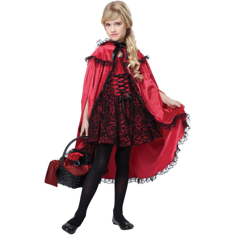 California Costumes Deluxe Red Riding Hood Child Costume, 2 of 3