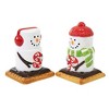 Ganz 2.75 In S'mores Salt & Pepper Shaker St Snowman Salt And Pepper Shakers - 2 of 3