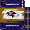 NFL Baltimore Ravens Distressed Plaid Ultra Soft Blanket - 2 of 2