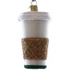 Old World Christmas 3.25 In Coffee To Go Beverage Drive Thru Tree Ornaments - 2 of 3