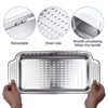 Unique Bargains Stainless Steel Kitchen Adjustable Extendable Over the Sink Strainer Silver 1 Pc - 3 of 4