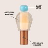 JONATHAN Y Evonne Modern Glam Candle-Style Rechargeable/Cordless Dimmable Integrated LED Table Lamp with Touch Sensor - 3 of 4