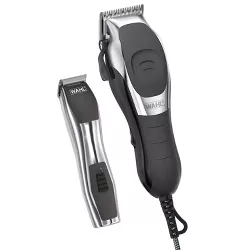 Wahl Clipper High Performance Haircutting Kit with Cordless Beard Trimmer and Premium Guide Comb
