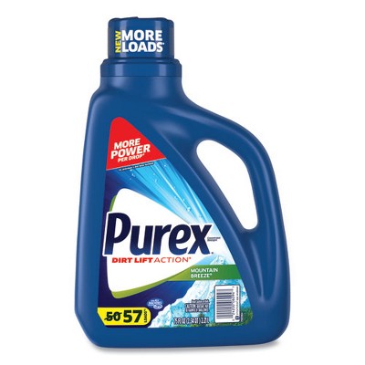 Purex Liquid Laundry Detergent, Mountain Breeze, 75 Oz Bottle, 6/carton ...