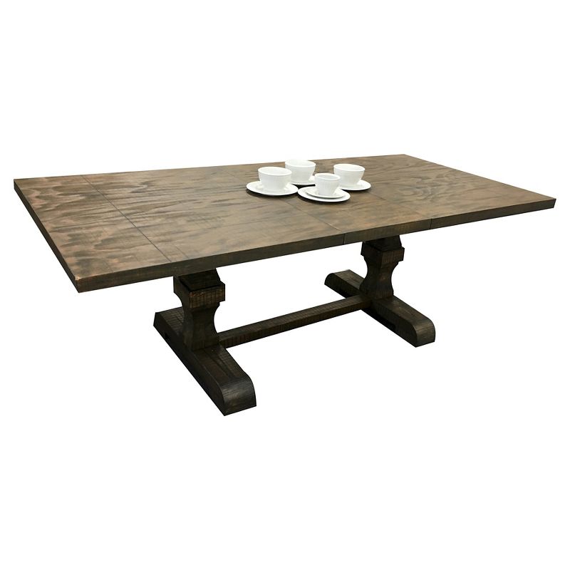 Landon Extendable Dining Table Wood/Salvage Brown - Acme Furniture, 1 of 5