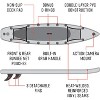 Waimea Bay 12' Dagger Racer Rigid Inflatable Paddleboard - 4 of 4