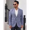 Clearlove Men's Button Down Blazer Casual Business Long Sleeve Lightweight Coat Jacket with Pockets - 2 of 4
