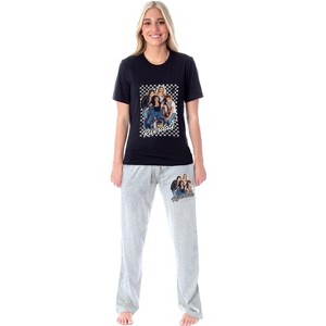 Riverdale Womens' Jughead Betty Archie Sleep Pajama Set Shirt Pants Multicolored - 1 of 3