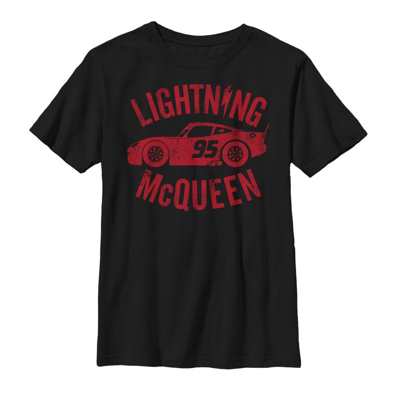 Boy's Cars Lightning McQueen Car Number 95 T-Shirt, 1 of 5