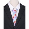 INSPIRE CHIC Men's Adjustable Regular Fit Satin Necktie - 4 of 4