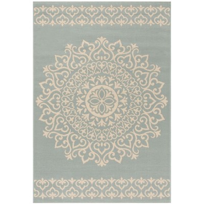 Linden LND183 Power Loomed Rugs - Safavieh