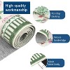 GustoWave Various sizes Modern Floral Machine Washable Indoor Waterproof Area Rug for Bedroom, Living Room, Pink - 3 of 4
