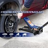 GOCAPTAIN 3T Low Profile Floor Jack -6600LBS Hydraulic Car Floor Jack for Racing & Professional Use, 3-19.5" Lift Range, Dual Piston Quick Lift Pump - 2 of 4