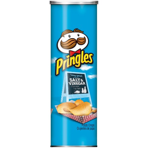 Pringles Salt & Vinegar Potato Crisps - 5.5oz : Target