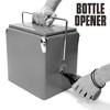 HOMLUX 12 Cans/12 qt All Day Creative Cooler: Built-in Bottle Opener, Stainless Steel - 3 of 4