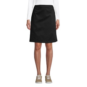 School Uniform Young Women's Blend Chino Skort Above Knee - 1 of 3