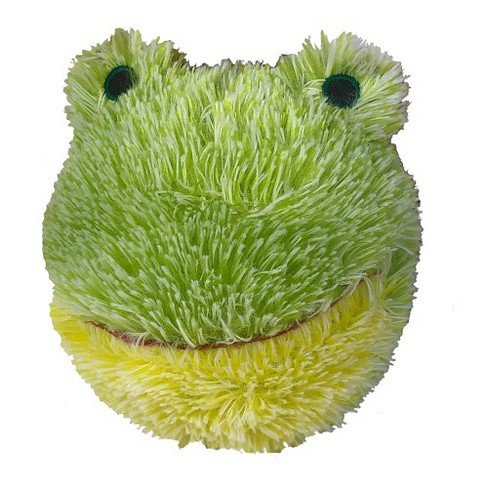 Glory To Dog TinyToy Green Frog Plush Dog Toy For Puppies And Small Dogs