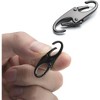 Attop Double Small Carabiner Clips - Theft Deterrent - Holding Zipper Closed - Zipper Pull Replacement - 3 of 4
