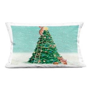 Stupell Industries Merry Mice Motif Indoor Pillow, 14 x 20 - 1 of 3