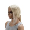 Unique Bargains Long Straight Hair Wig Hair Clips 21.65" Length 1 Pc - 2 of 4