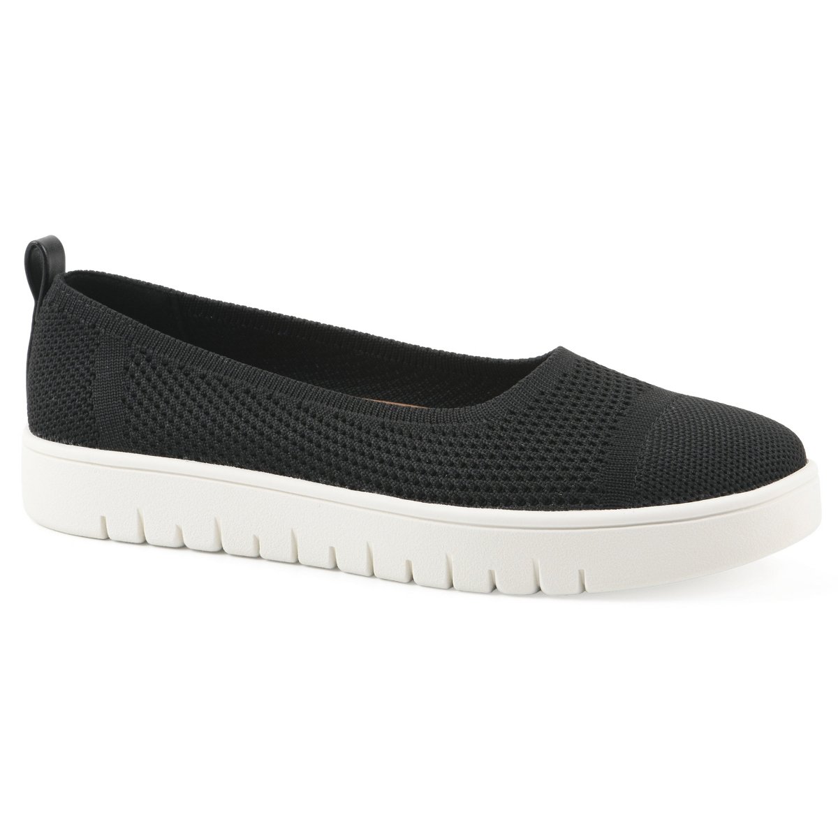 Обувь White Mountain Women's Naveen FOM Recovery Slip-on Flat, Navy Fabric, 8 — фото 8