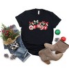 Merry Ornaments Quilted Print - Women's Short Sleeve Graphic T-Shirt - 3 of 4