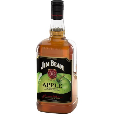 Jim Beam Apple Bourbon Whiskey - 1.75L Bottle