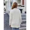 Snuggle Sac Women’s Open Front Cardigan with Pockets Soft Long Sleeve Knit Sweater for All Seasons - 4 of 4