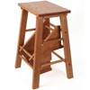Lehman's Creative Wood Design Amish Made Furniture Solid Oak Step Stool - 2 of 3