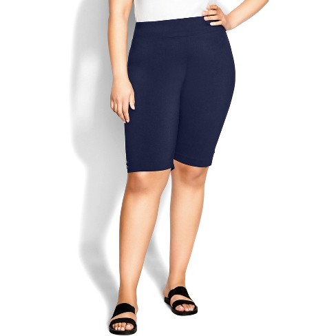 Plus size shorts on sale target