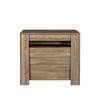 Lirago Extendible Rectangular Dining Table  Multifunctional Console Desk in Classic Brown 30.71"H x 20.08"D x 35.43"W - 4 of 4