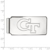 Black Bow Jewelry Sterling Silver Georgia Tech Yellow Jackets NCAA Money Clip - 2 of 3