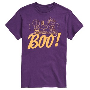 Men's - Peanuts - Boo Short Sleeve Graphic T-Shirt - 1 of 4