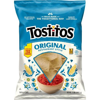 Tostitos Original Restaurant Style Tortilla Chips – 12oz