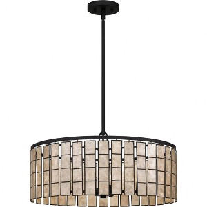 Quoizel Lighting Seigler 4 - Light Pendant in  Matte Black - 1 of 4