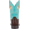 Women's Durango® Westward™ Women's Hickory Turquoise Western Boot - 4 of 4