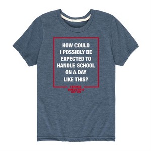 Boys' - Ferris Bueller's Day Off - Bueller Bueller Bueller Short Sleeve Graphic T-Shirt - 1 of 4