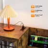 Karl Home Record Player Stand Storage with LED Lights ＆ Charging Station - 3 of 3