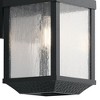 Springfield 17.75" 1 Light Wall Light Distressed Black - 2 of 4